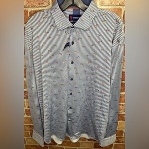Luchiano Visconti men's size Large button down